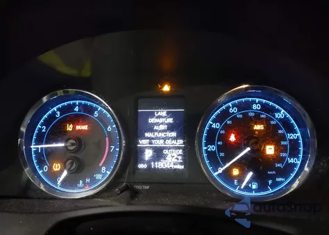 2017 Toyota Corolla Le z USA, uszkodzony, nr VIN 5YFBURHE8HP577376